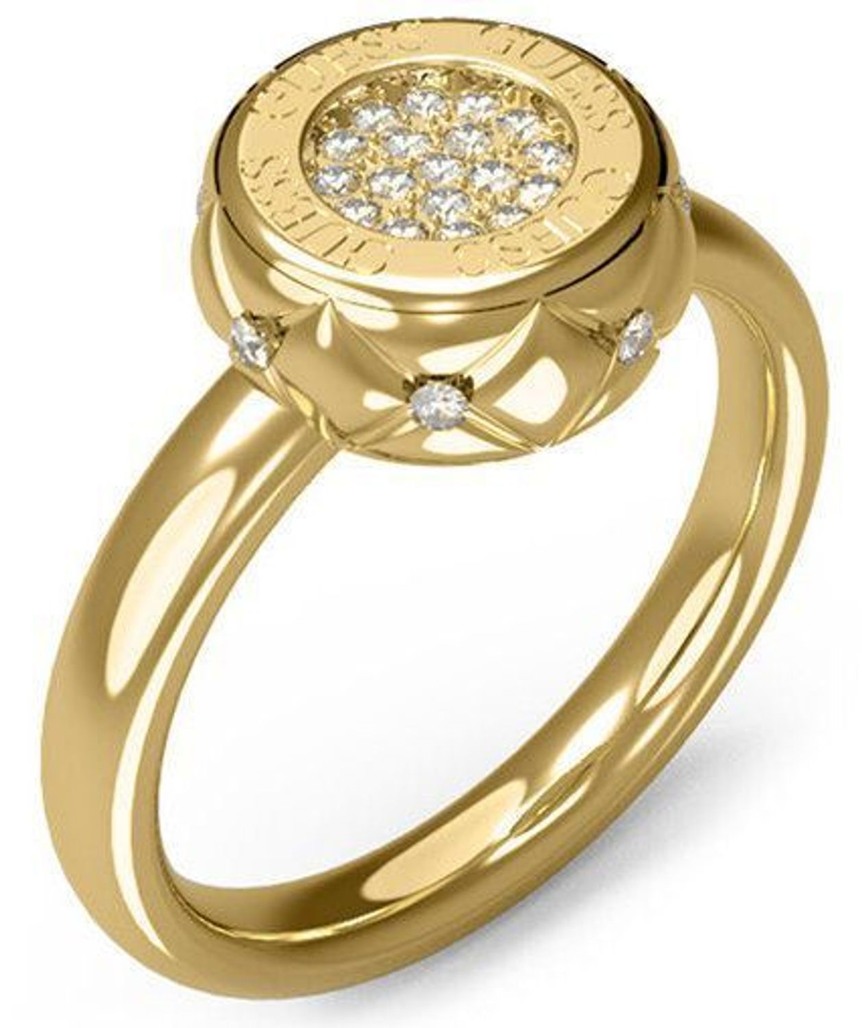 Pierścionek GUESS JUBR04597JWYG Pierścionki GUESS to nieprzerwanie jeden z najpopularniejszych modeli biżuterii. Noszone są przez kobiety w każdym wieku, niezależenie od okazji..jpg