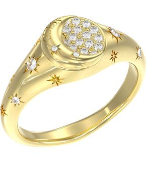 Guess JUBR06241JWYG Złoty Pierścionek z Cyrkoniami – Stal 316L Damski prs.jpg