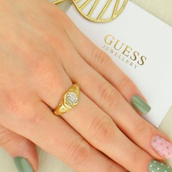 Guess JUBR06241JWYG Złoty Pierścionek z Cyrkoniami – Stal 316L.jpg