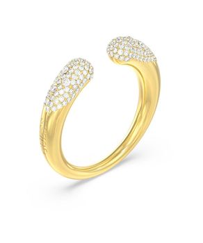 Pierścionek damski Guess z cyrkoniami – otwarty model, stal antyalergiczna 5 mm JUBR06256JWYG prs.jpg