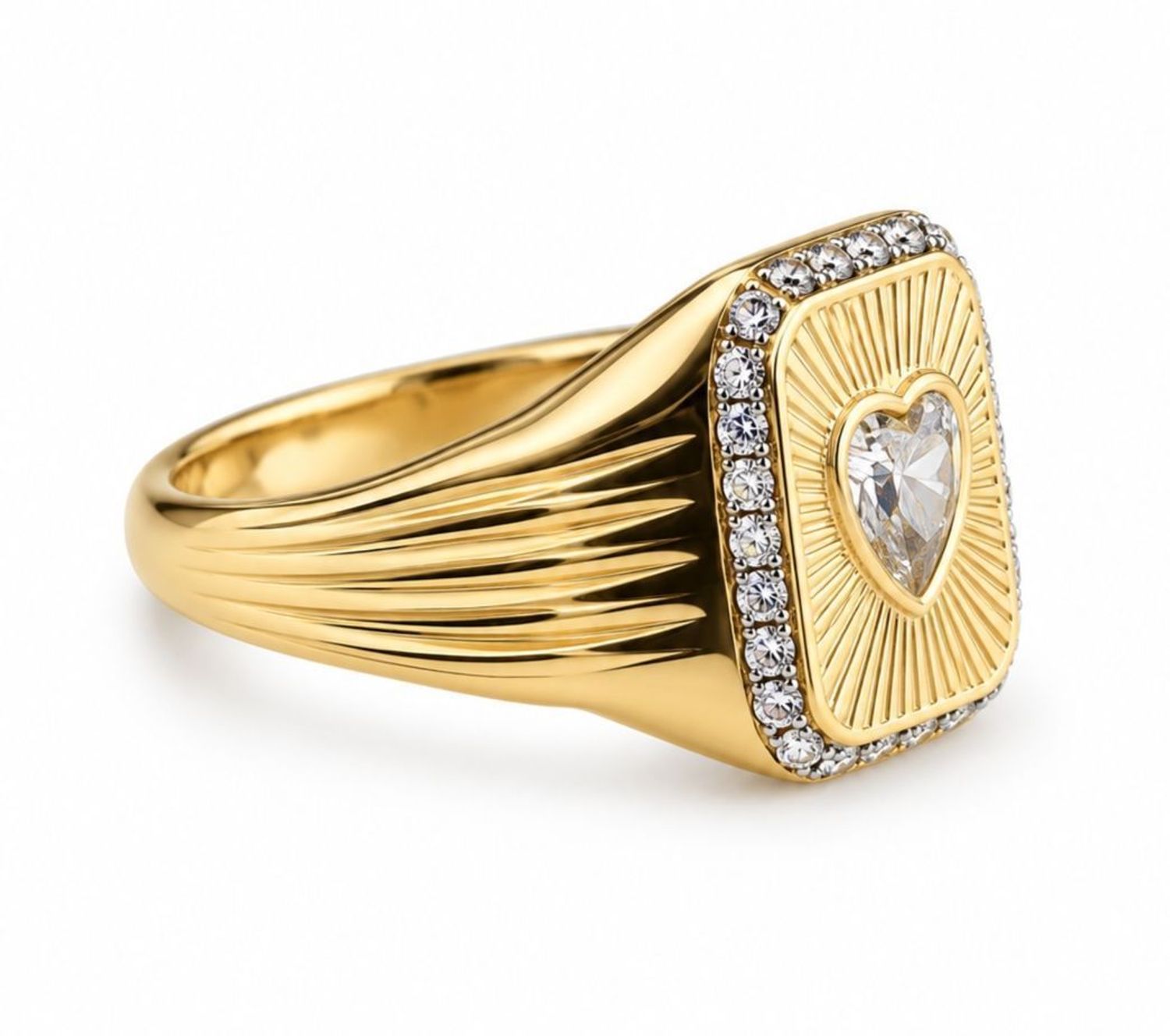 Pierścionek damski Guess Crystal Love JUBR06356JWYG56 – złoty sygnet z sercem i cyrkoniami (4).jpg