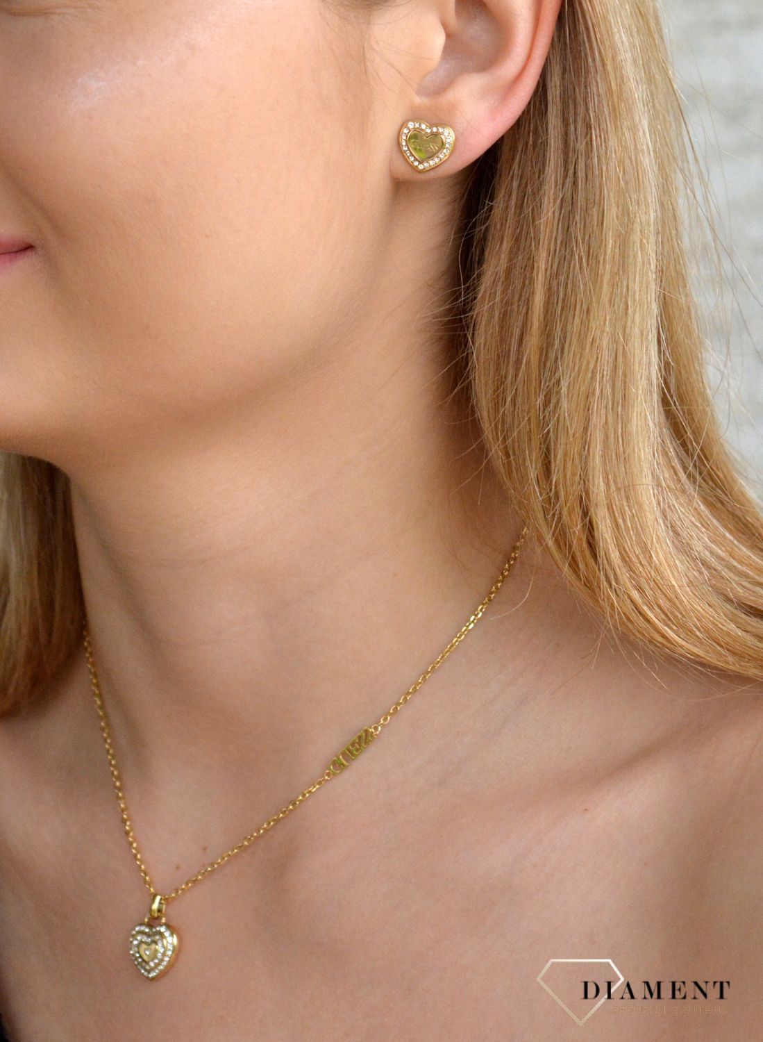 Komplet GUESS złoty serce z kryształkami JUBS04087JWYGT-U (2).JPG