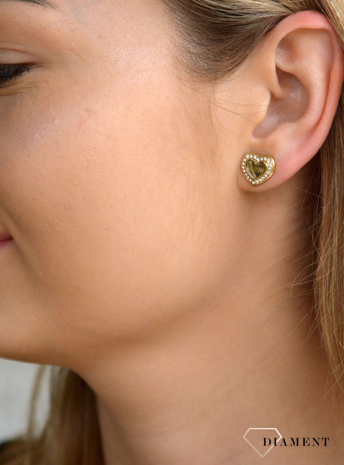 Komplet GUESS złoty serce z kryształkami JUBS04087JWYGT-U (2).JPG