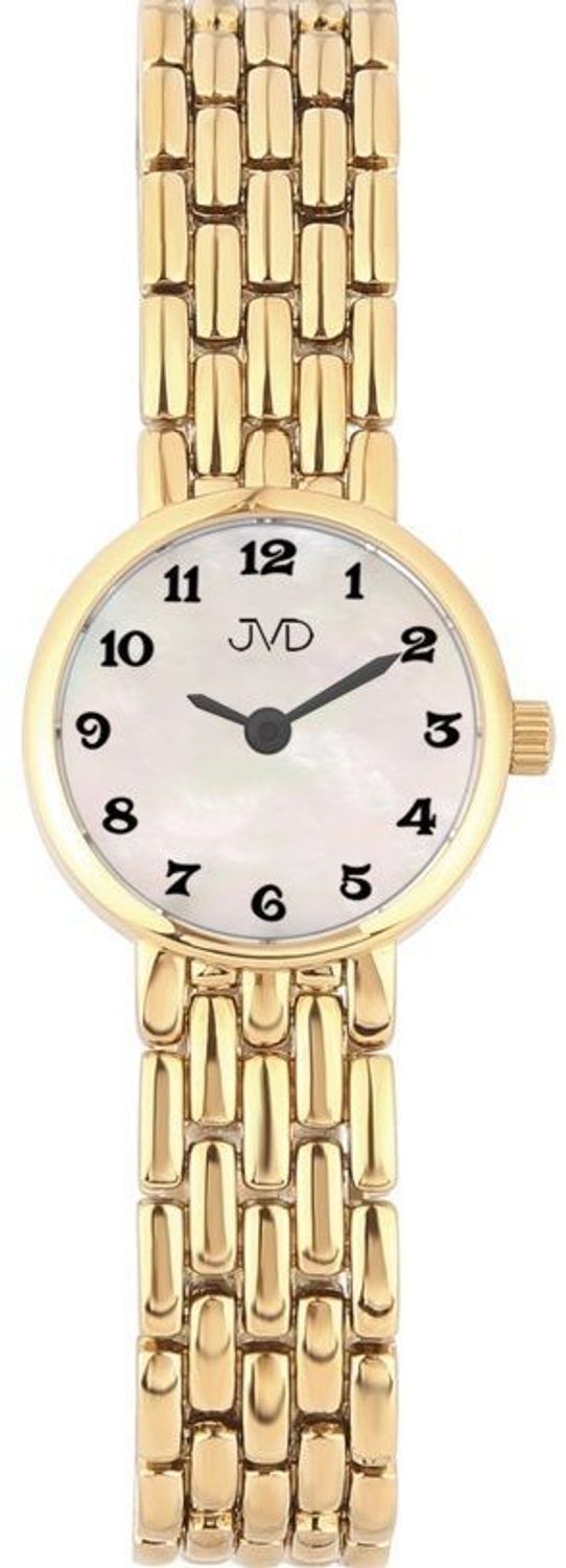 Zegarek damski na bransolecie JVD JZ210.2  posiada mechanizm japoński Miyota, zasilany za pomocą baterii. Elegancka tarcza zegarka ze srebrnymi indeksami zapewnia przejrzysty i nowoczesny wygląd. Wskazówki w tym modelu s.jpg