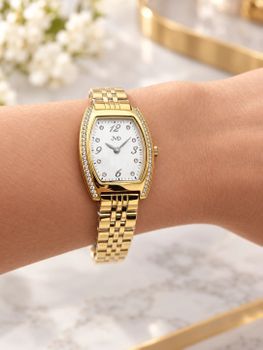 JVD JZ218.3 – zegarek damski w złotym kolorze  Diament (1).jpg