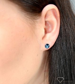 Kolczyki srebrne Swarovski Small Candy Studs Montana ✓ Prezent dla dziewczyny✓ Prezent dla mamy✓Biżuteria srebrna w Sklepie z Biżuterią zegarki-diament.pl✓Piękna i Elegancka Kolczyki dla Kobiet✓Prawdziwe Srebro✓Darmowa wys (3).JPG