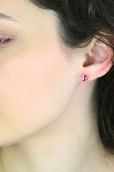 Spark Candy Studs Small K1122SS29R – srebrne kolczyki sztyfty Rose (6).jpg