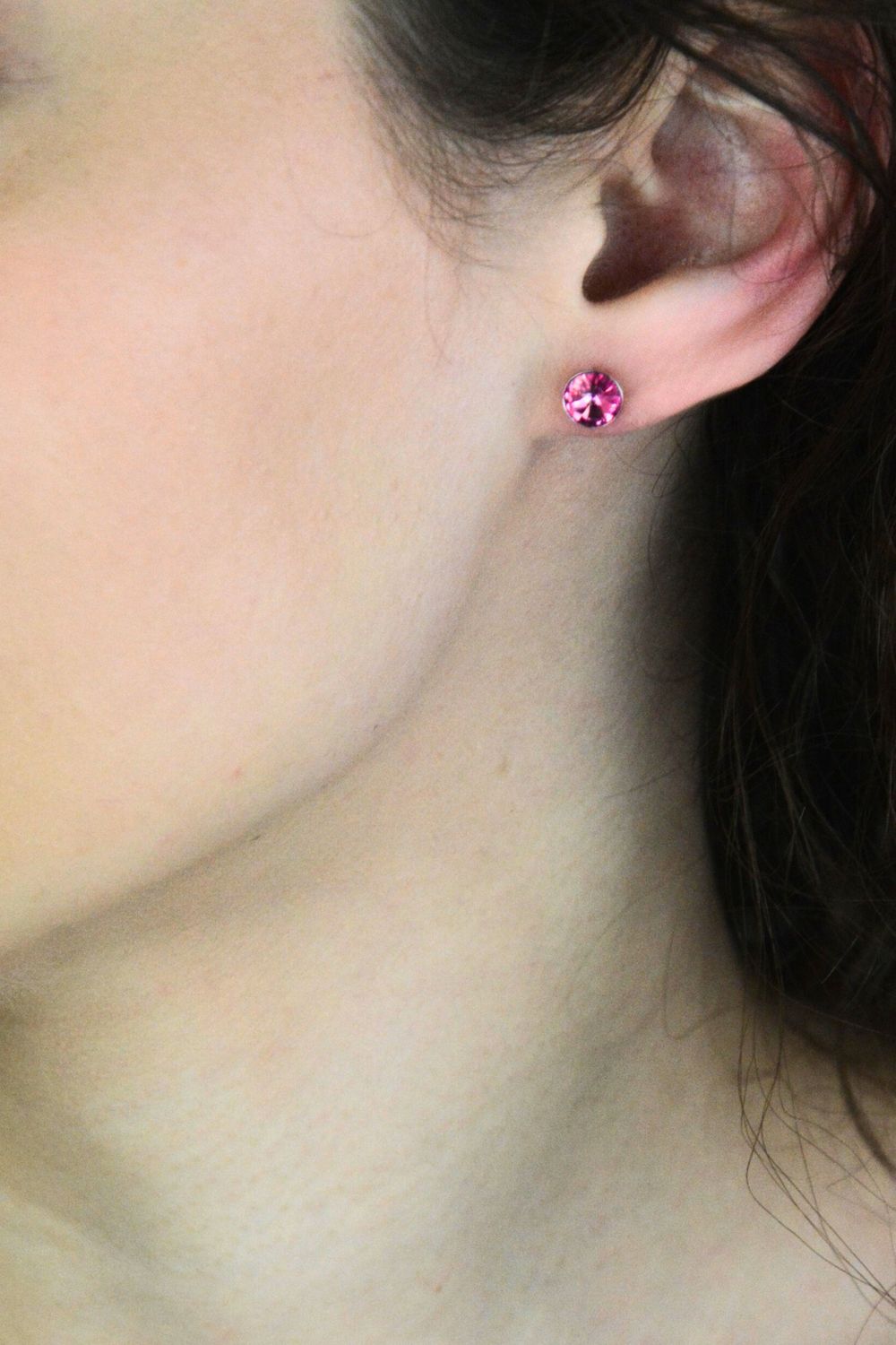 Kolczyki Spark Candy Studs Small K1122SS29R – Srebrne kolczyki sztyfty Rose.jpg