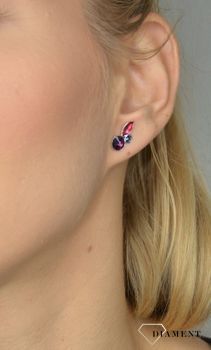 Kolczyki srebrne Swarovski 'Kolorowy błysk' K2201MIX1SCAM✓ Prezent dla dziewczyny✓ Prezent dla mamy✓Biżuteria Swarovski srebrna w Sklepie (4).JPG