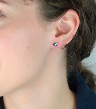Kolczyki srebrne Swarovski Denim Blue✓ Prezent dla dziewczyny✓ Prezent dla mamy✓Biżuteria srebrna w Sklepie z Biżuterią zegarki-diament.pl✓Piękna i Elegancka Kolczyki dla Kobiet (2).JPG