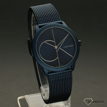 Piękny i modny zegarek damski Calvin Klein w pięknym niebieskim odcieniu (1).jpg