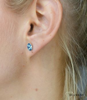 Kolczyki srebrne Swarovski Aquamarine✓ Prezent dla dziewczyny✓ Prezent dla mamy✓Biżuteria srebrna w Sklepie z Biżuterią zegarki-diament.pl✓Piękna i Elegancka Kolczyki dla Kobiet✓ (1).JPG