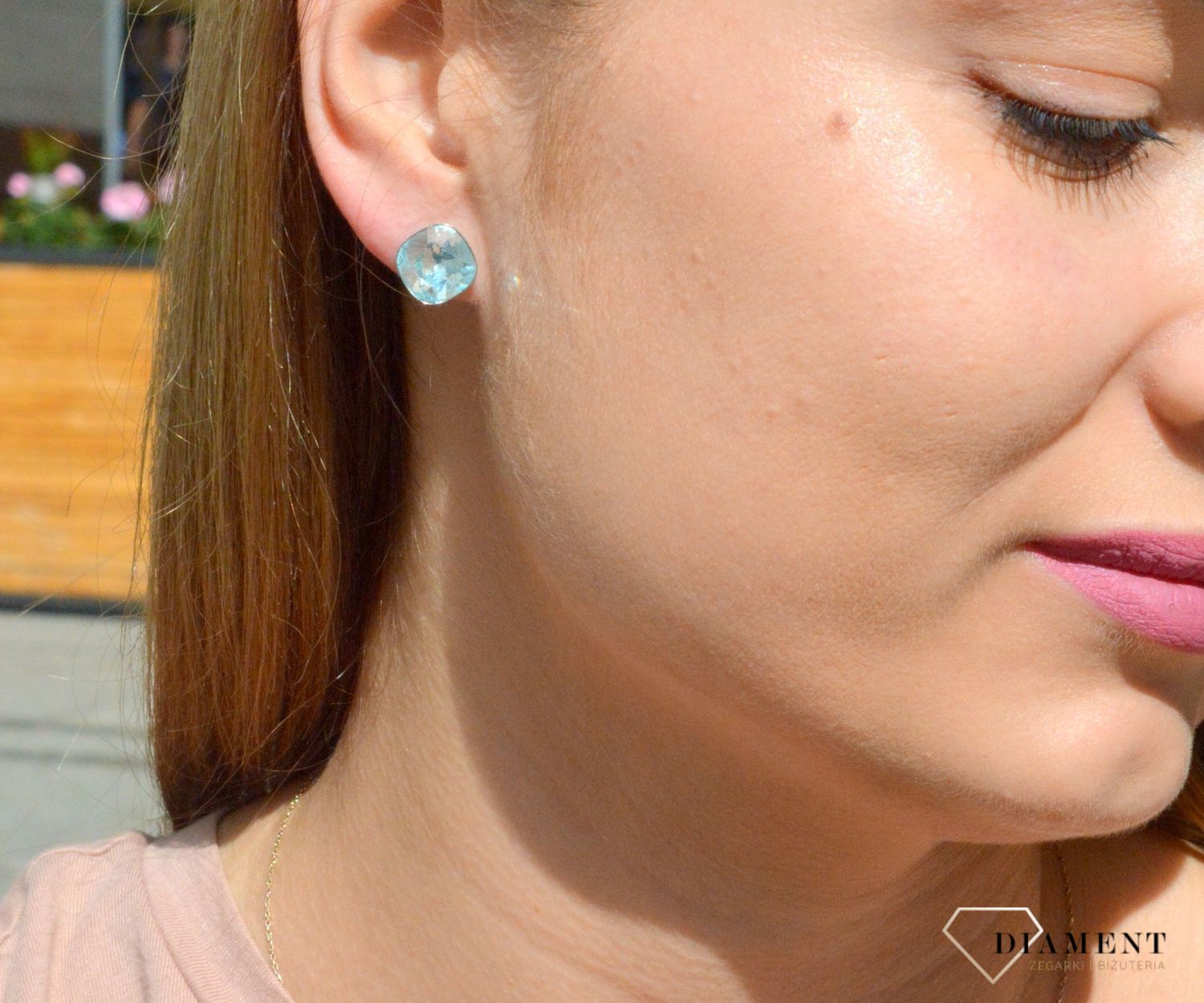 Kolczyki srebrne Swarovski Busso Light Azore K447010LAZ.jpg