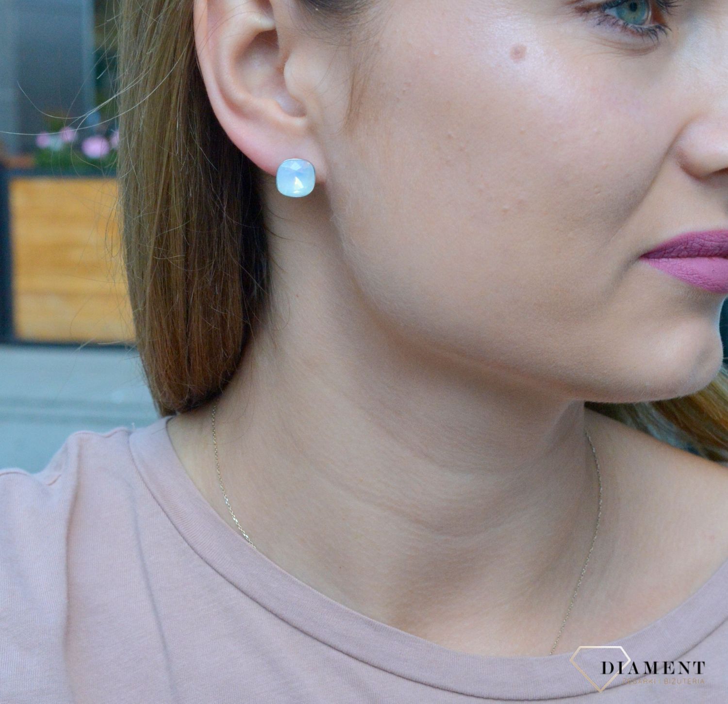 Kolczyki srebrne Swarovski Busso Water Opal K447010WO.jpg