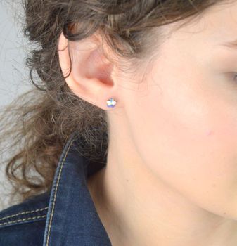 Kolczyki srebrne Swarovski Kwiatki Aurore Boreale K47446AB ✓ Prezent dla dziewczyny✓ Prezent dla mamy✓Biżuteria srebrna w Sklepie z Biżuterią zegarki-diament.pl✓Piękna i Elegancka Kolczyki dla Kobiet✓Prawdziwe Srebro✓Dar.JPG