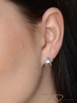 Kolczyki srebrne Swarovski jasne gwiazdki✓ Prezent dla dziewczyny✓ Prezent dla mamy✓Biżuteria srebrna w Sklepie z Biżuterią zegarki-diament.pl✓Piękna i Elegancka Kolczyki dla Kobiet✓Prawdziwe Srebro✓Da.JPG
