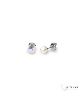 Kolczyki Small Cube Studs K48414AB.jpg