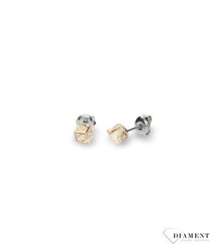 Kolczyki Small Cube Studs K48414GS.jpg
