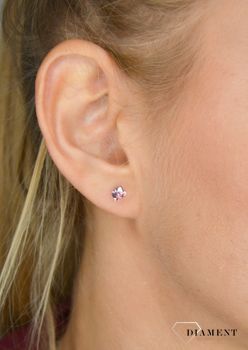 Kolczyki srebrne Swarovski kryształki K48414LR✓Biżuteria ślubna ✓Biżuteria srebrna w Sklepie z Biżuterią zegarki-diament.pl✓Piękna i Elegancka Kolczyki dla Kobiet✓ (2).JPG