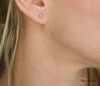 Kolczyki srebrne Swarovski kryształki K48414LR✓Biżuteria ślubna ✓Biżuteria srebrna w Sklepie z Biżuterią zegarki-diament.pl✓Piękna i Elegancka Kolczyki dla Kobiet✓ (5).JPG