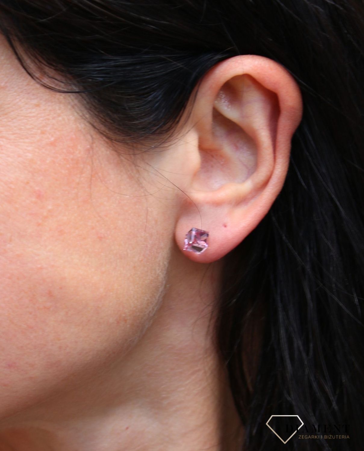 Kolczyki Medium Cube Studs K48416LR.jpg