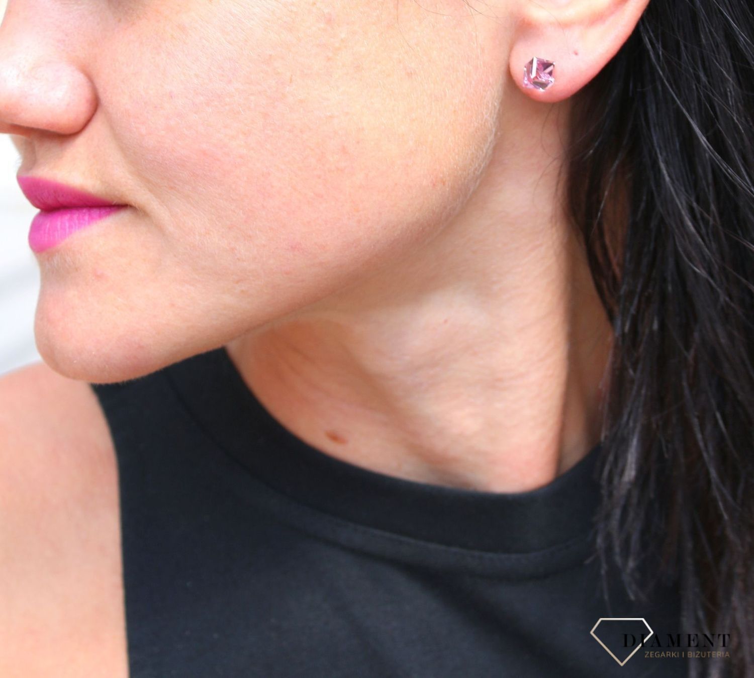 Kolczyki Medium Cube Studs K48416LR.jpg