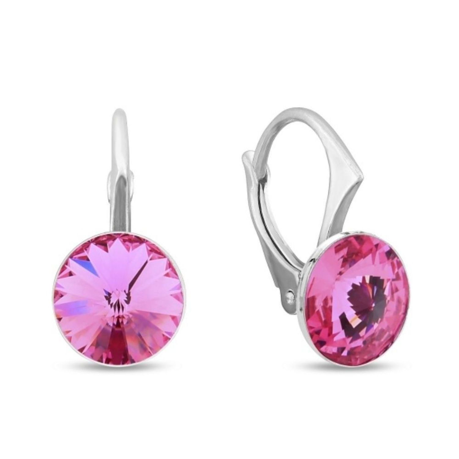 Kolczyki Spark Firefly KA1122SS39R – Kolczyki srebrne z kryształami Rose.jpg