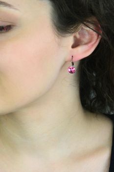 Spark Firefly KA1122SS39R – kolczyki srebro 925 z kryształami Rose (1).jpg