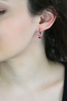 Spark Firefly KA1122SS39R – kolczyki srebro 925 z kryształami Rose (3).jpg