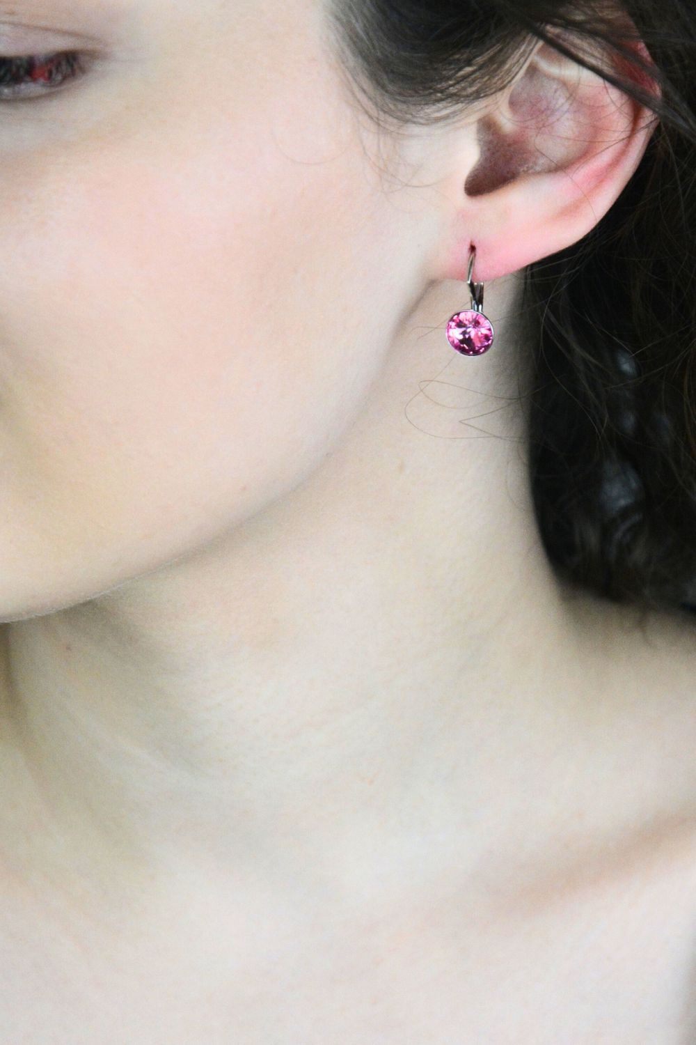 Kolczyki Spark Firefly KA1122SS39R – Kolczyki srebrne z kryształami Rose.jpg