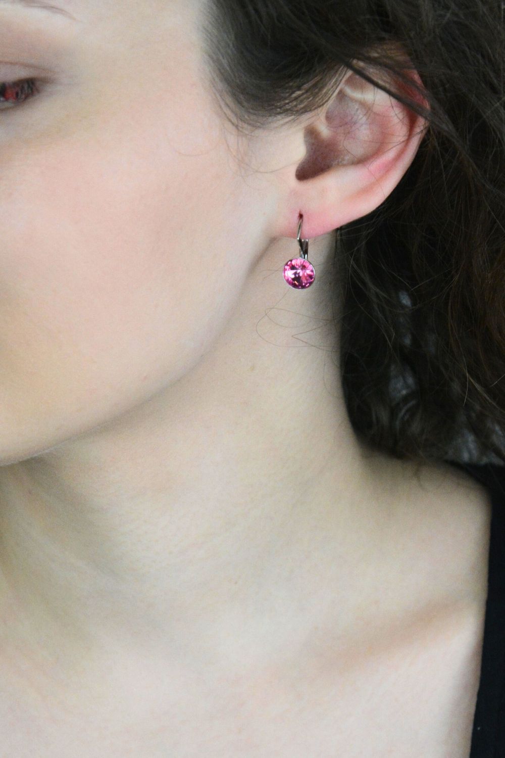 Kolczyki Spark Firefly KA1122SS39R – Kolczyki srebrne z kryształami Rose.jpg