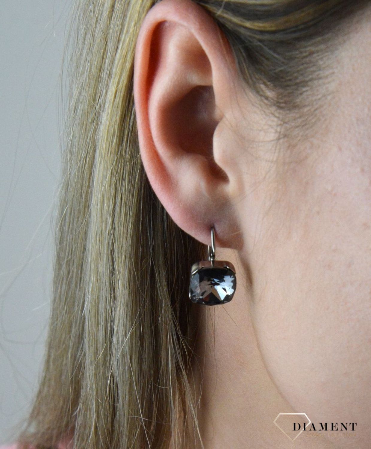 Kolczyki Antique Square Silver Night KA4470SN.jpg