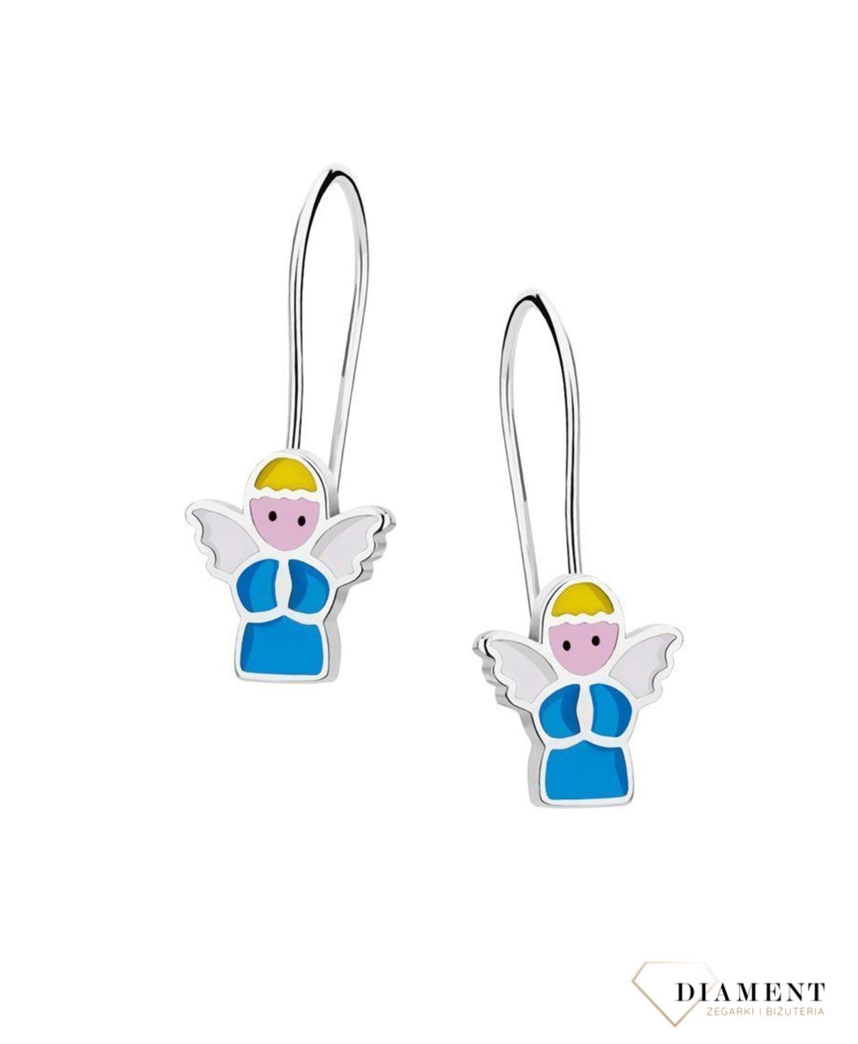 Kolczyki Infinity KBKK8001 anioł emalia.jpg