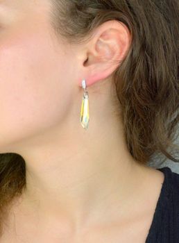Kolczyki srebrne z Kryształkami Swarovski KC6017AB Kolczyki wykonane ze srebra  próby 925 oraz ekskluzywnych kryształów Swarovski® crystals (2).JPG