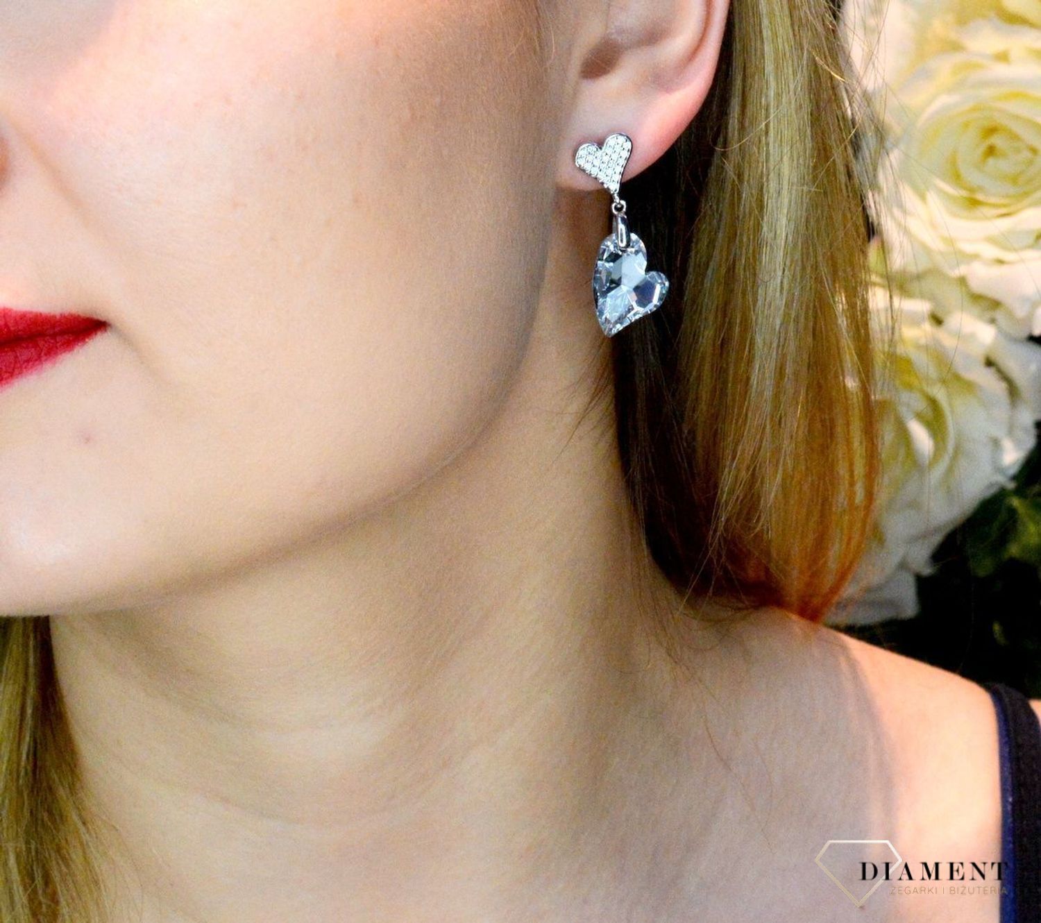 Kolczyki srebrne serca z Kryształkami Swarovski Corazon Comet Argent Light KC626117C. Kolczyki damskie na prezent. Kolczyki serduszka. Kolczyki na walentynki. Kolczyki dla ukochanej. Błyszcząca biżuteria spark..jpg