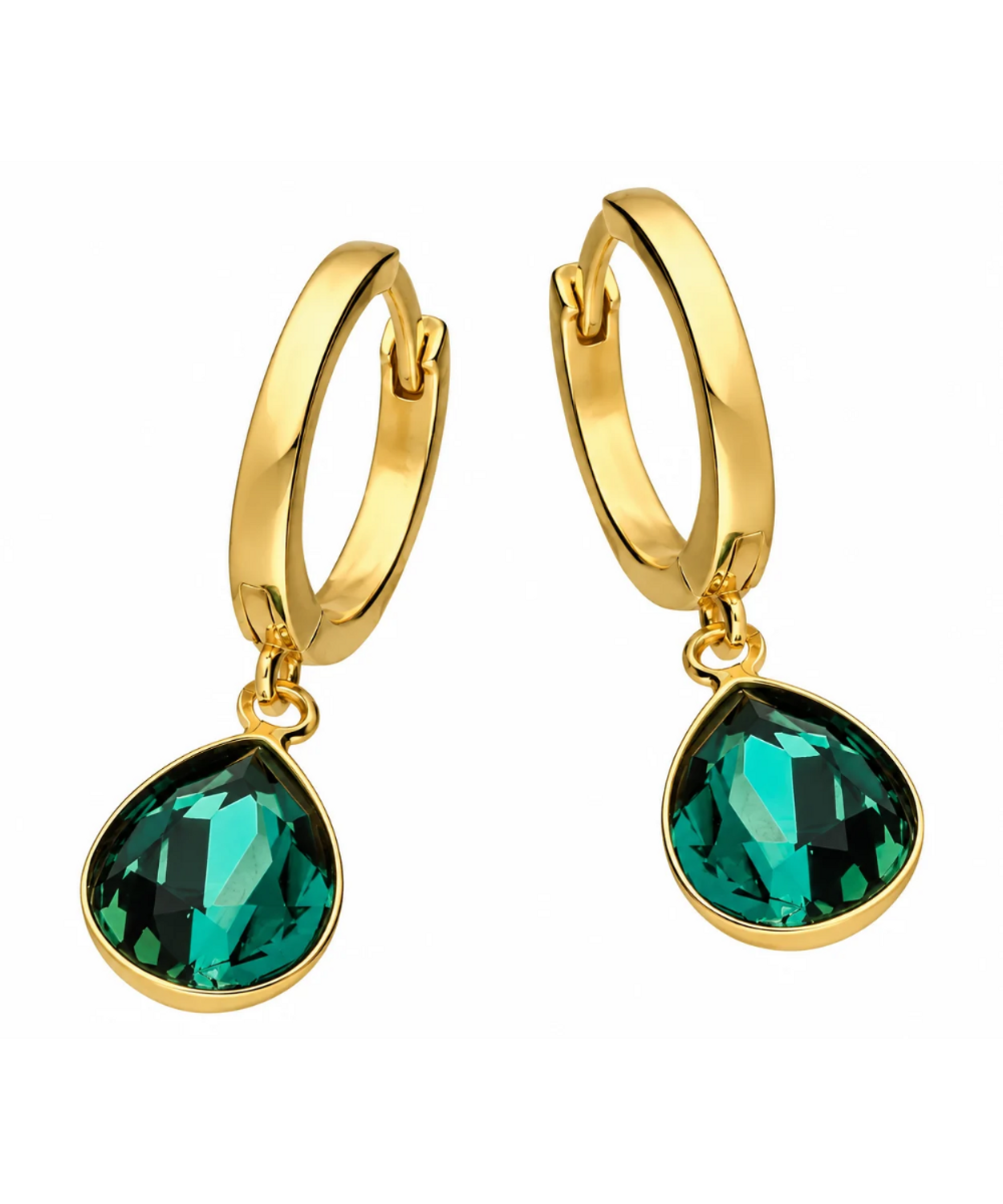 Kolczyki SPARK Dewdrop Creoles Gold CQ KCRG432010EM .png