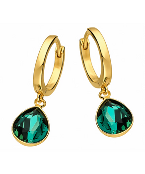 Kolczyki SPARK Dewdrop Creoles Gold CQ KCRG432010EM .png