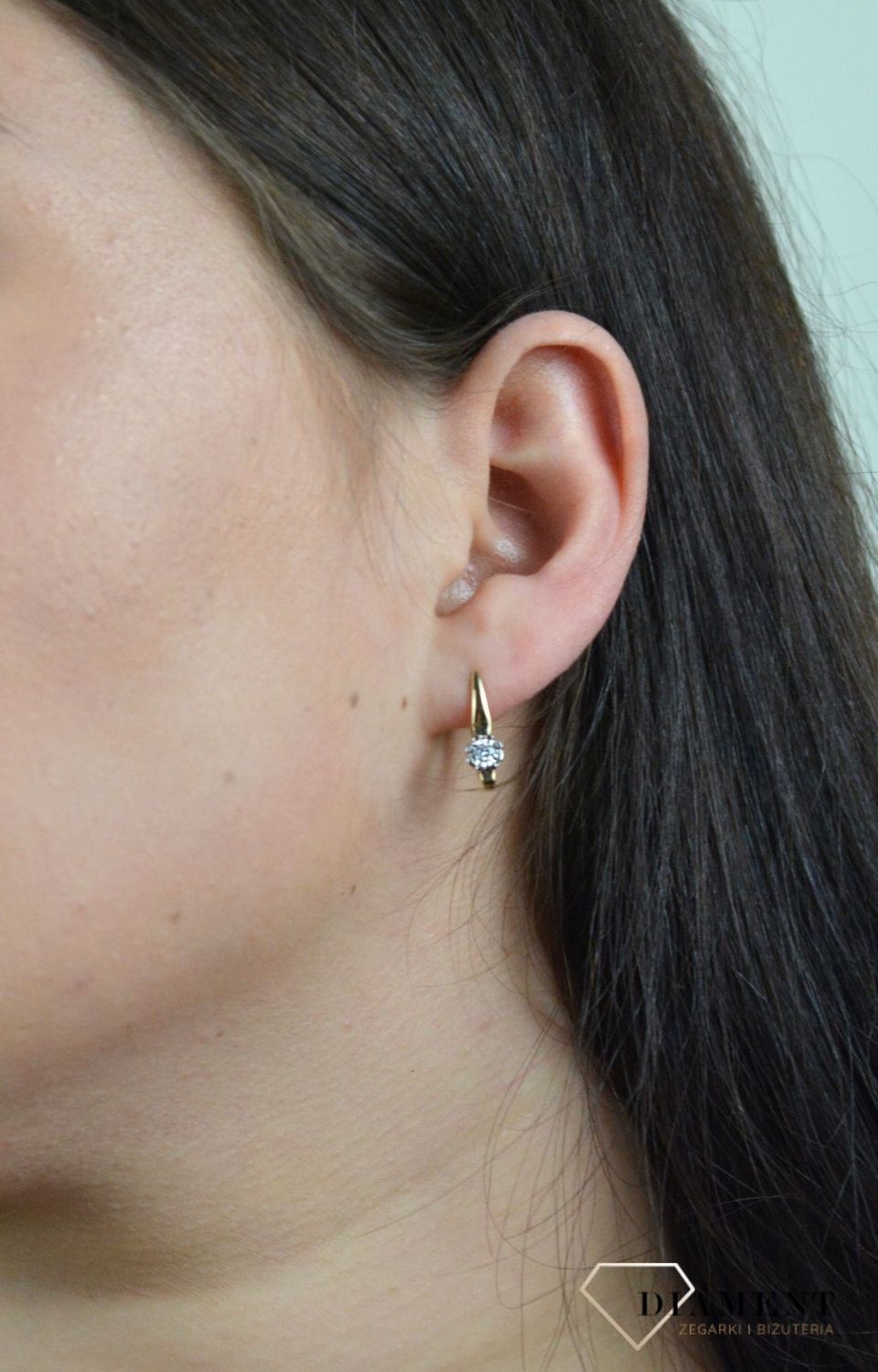 Złote kolczyki z Diamentami KE81590Y.jpg