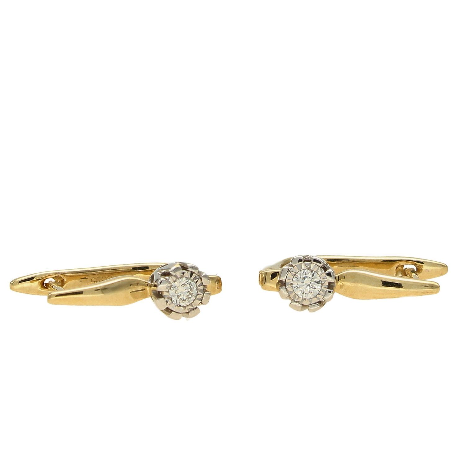 Złote kolczyki z Diamentami KE81590Y.jpg