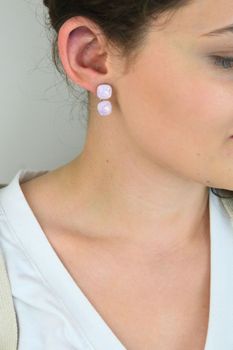 Kolczyki srebrne 925 Spark Swarovski Netta Rose Water Opal KF447010RW – eleganckie, wiszące, sztyfto (3).jpg