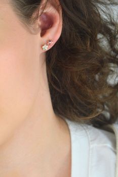 Kolczyki kwiatki Clematis Studs KG47446C srebro 925 pozłacane Crystal (1).jpg