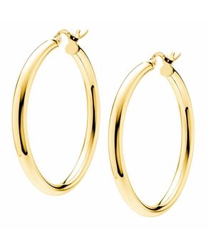 Kolczyki srebrne 925 pozłacane koła 3,7 cm – eleganckie kolczyki na bigiel.jpg