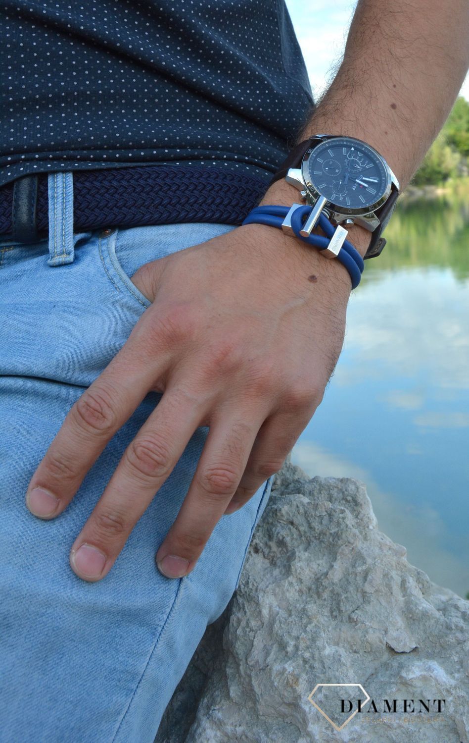 Bransoleta męska szwajcarskiej marki Calvin Klein KJ8WLB09010M.jpg