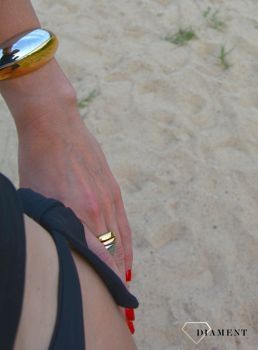 Biżuteria Calvin Klein Pierścionek szeroki 'Trzy kolory złota CK'✓ Biżuteria CK, pierścionki CK w Sklepie z Biżuterią zegarki-diament.pl✓ Piękne i Eleganckie pierścionki dla Kobiet (3).JPG