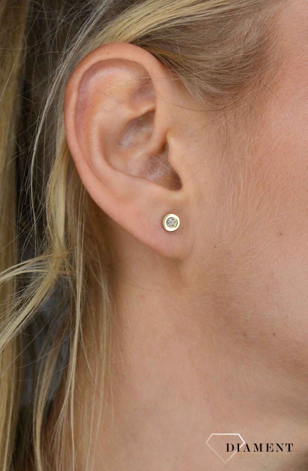 Złote kolczyki 585 kółka z cyrkoniami KL6838.jpg