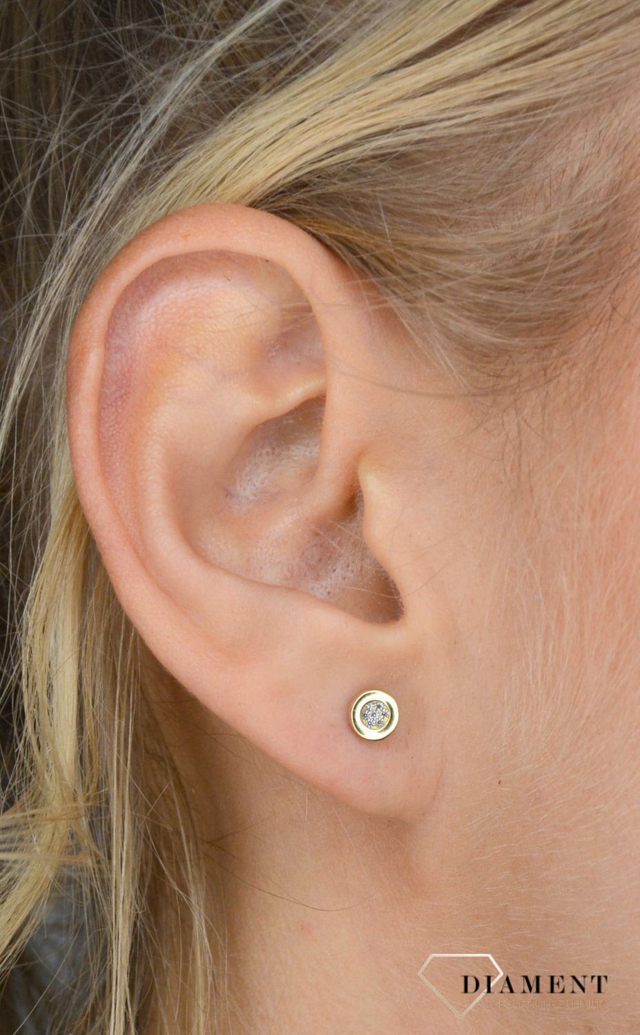 Złote kolczyki 585 kółka z cyrkoniami KL6838.jpg