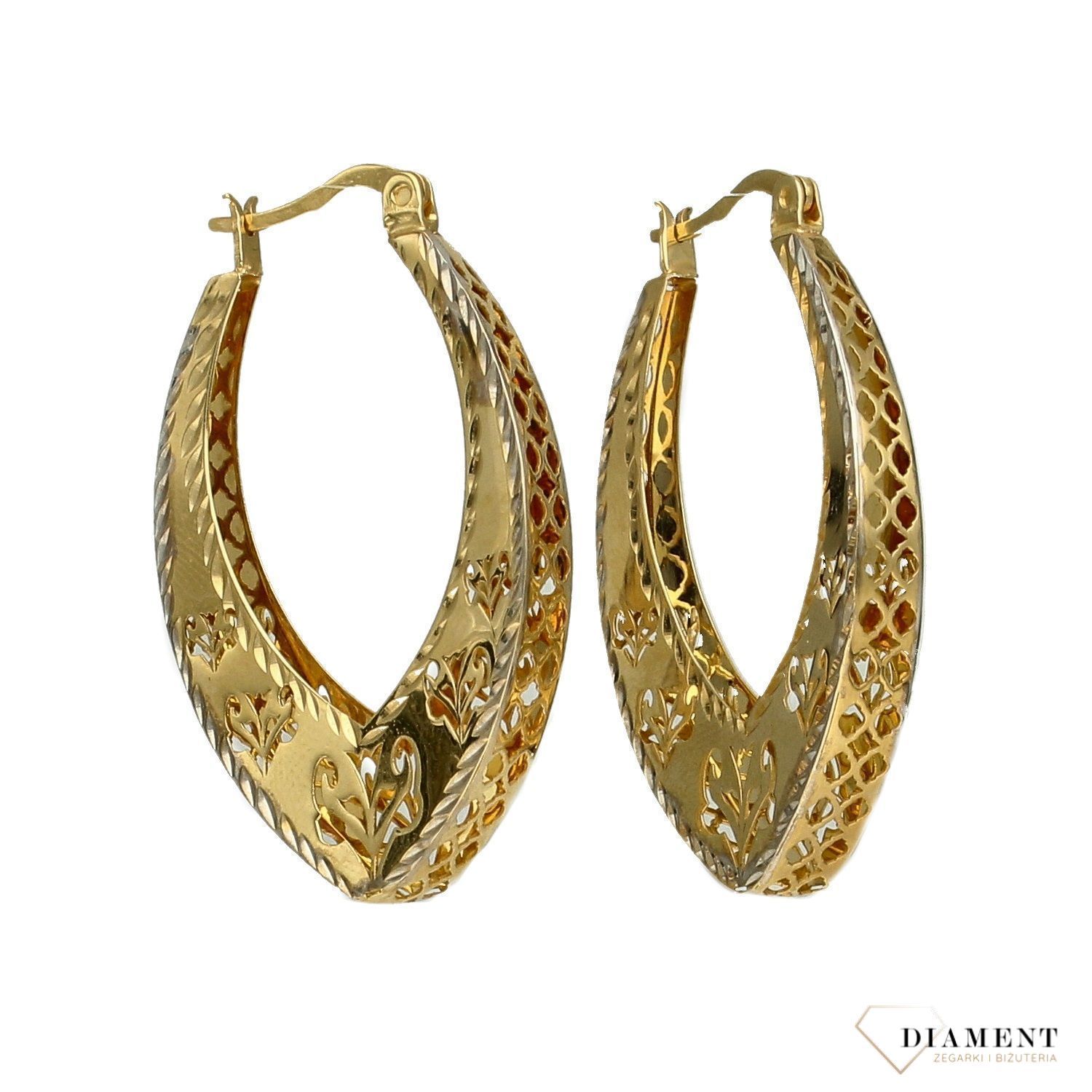Kolczyki złote ażurowe KLC-000000-284-585.jpg
