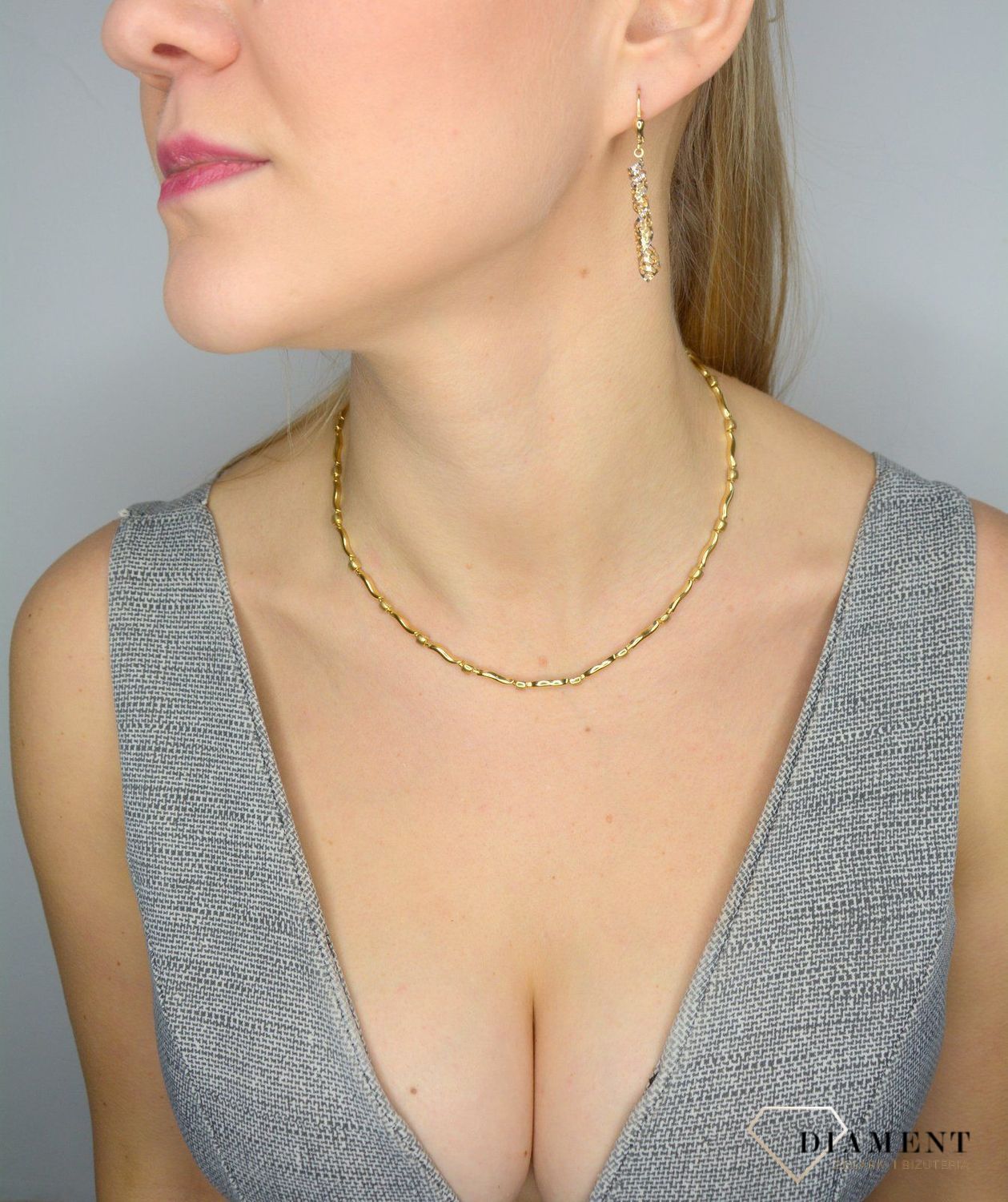 Kolczyki złote próby 585 ażur kręcony  KLC-000000-290-585.jpg