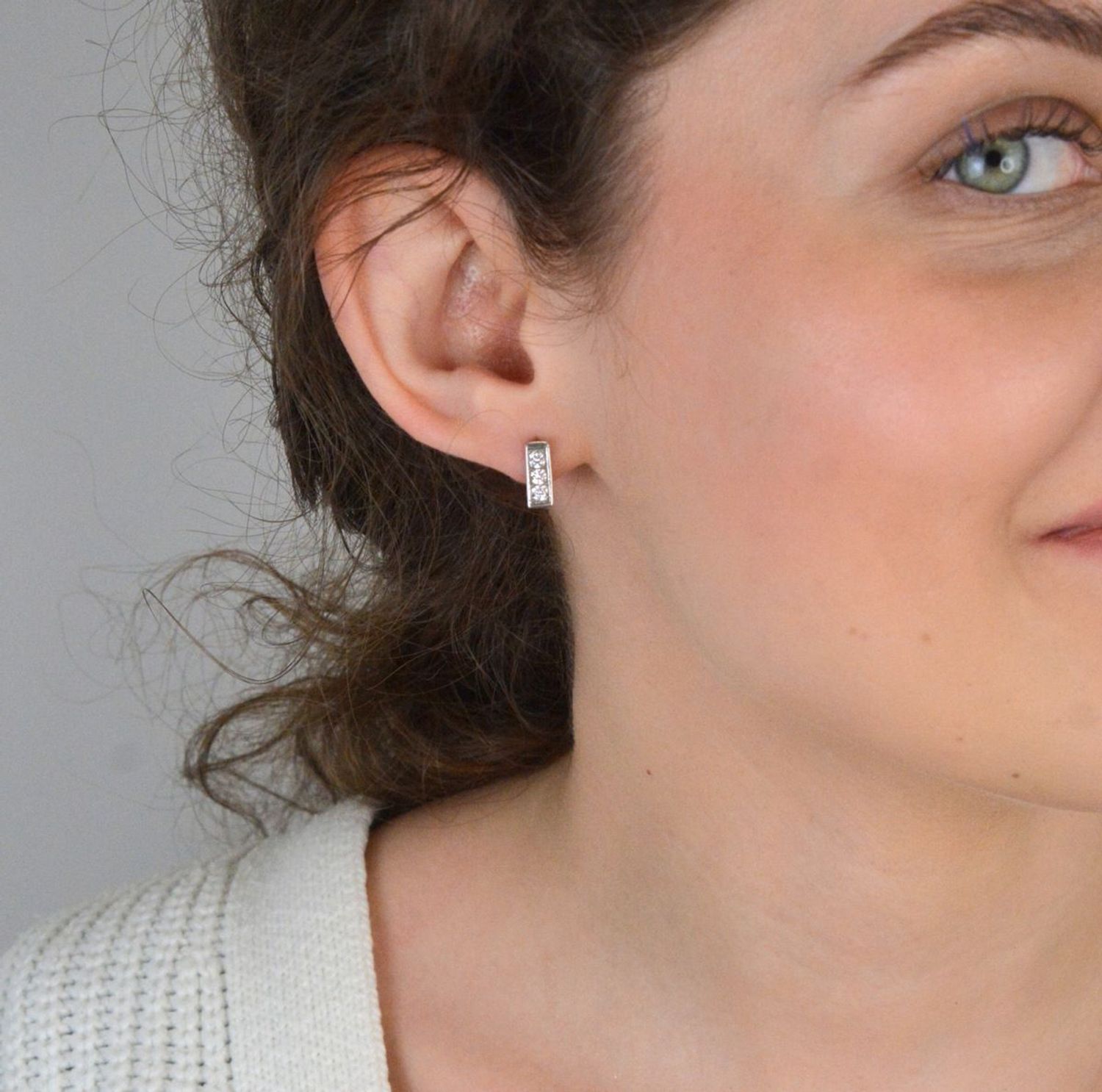 Kolczyki prostokąty złote łączone z cyrkoniami 585 KLC-000000-292-585.jpg