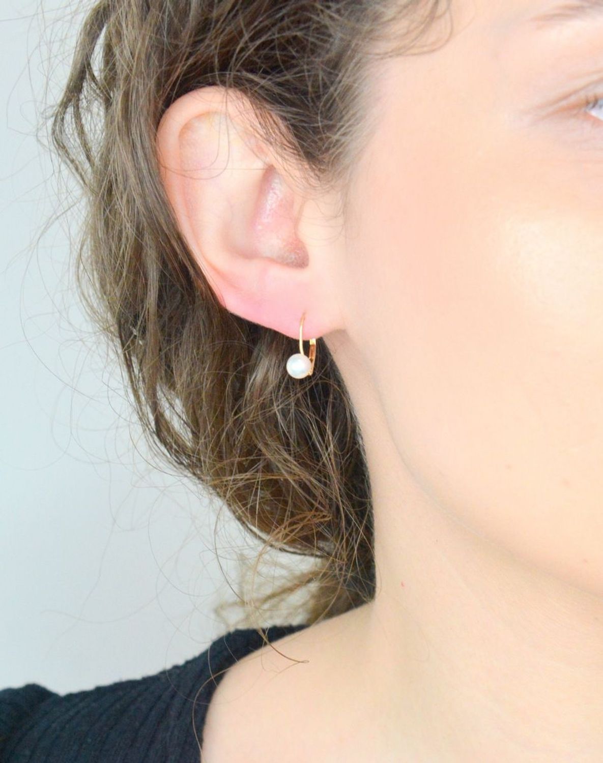 Kolczyki damskie złote z perełkami 585.jpg